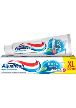 Зубна паста Aquafresh освіжаюча-м'ятна, 100 мл